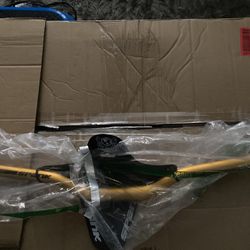 Spank Gold Handle Bar with Black