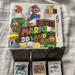 Nintendo 3DS 4 game bundle