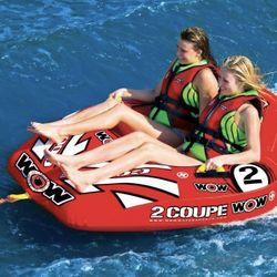 NEW Towable Tube, Coupe Cockpit Towable Tube for Boating, Inflatable Boat Tube for Water Sports !
