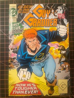 Guy Gardner #1 (Direct Edition), bagged and boarded