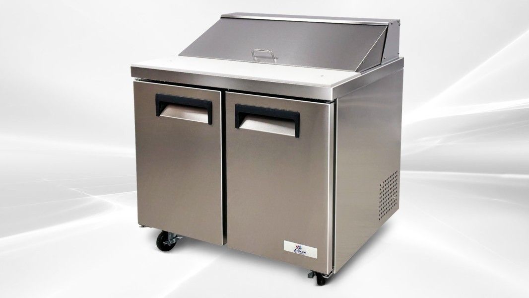 NSF Sandwich Prep Table 36 Ins SCL2-36-E-HC