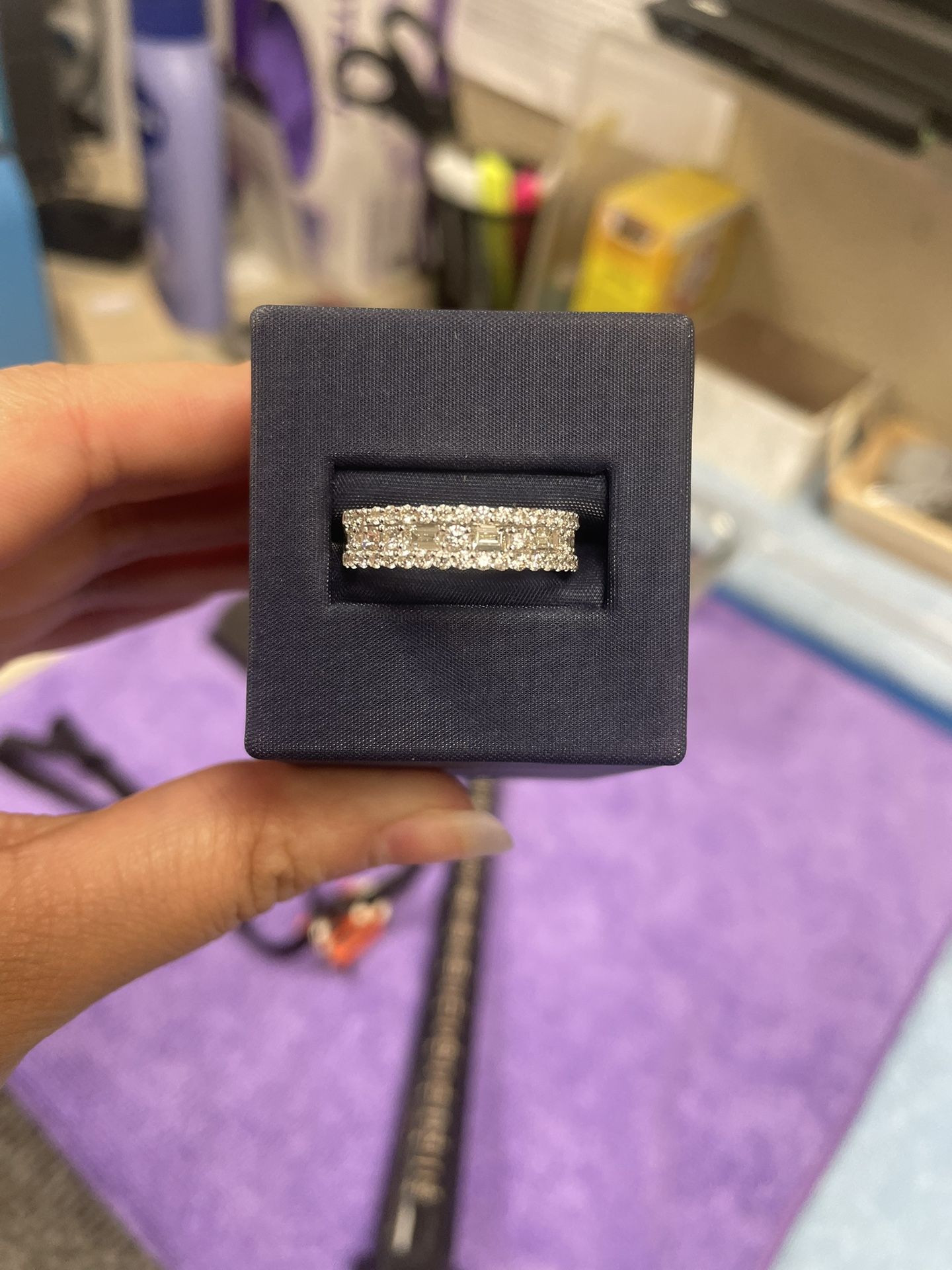 Diamond Wedding Band 