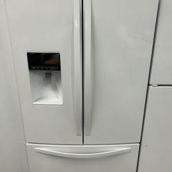 White French Door Refrigerator 