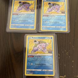 Pokémon Radiant Blastoise Radiant Rare Pokémon GO Holo 150 HP 018/078