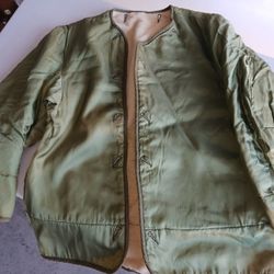 Vintage 50s/60s US Army M-1951 Field Jacket Liner Size S