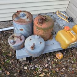 Old Gas Cans 