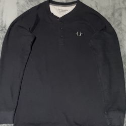 True Religion Knit Long Sleeve Shirt