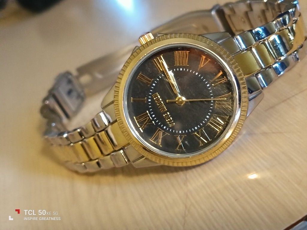 Steve Madden Black stain steel Watch