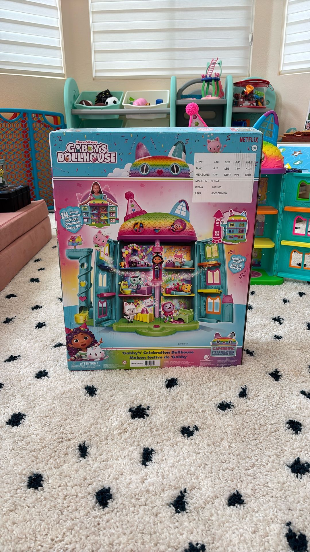 Brand New Gabby’s Dollhouse (Gabby’s Celebration Dollhouse)