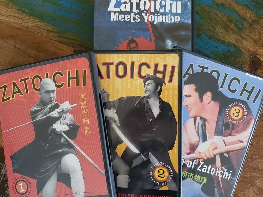 Zatoichi Films on DVD