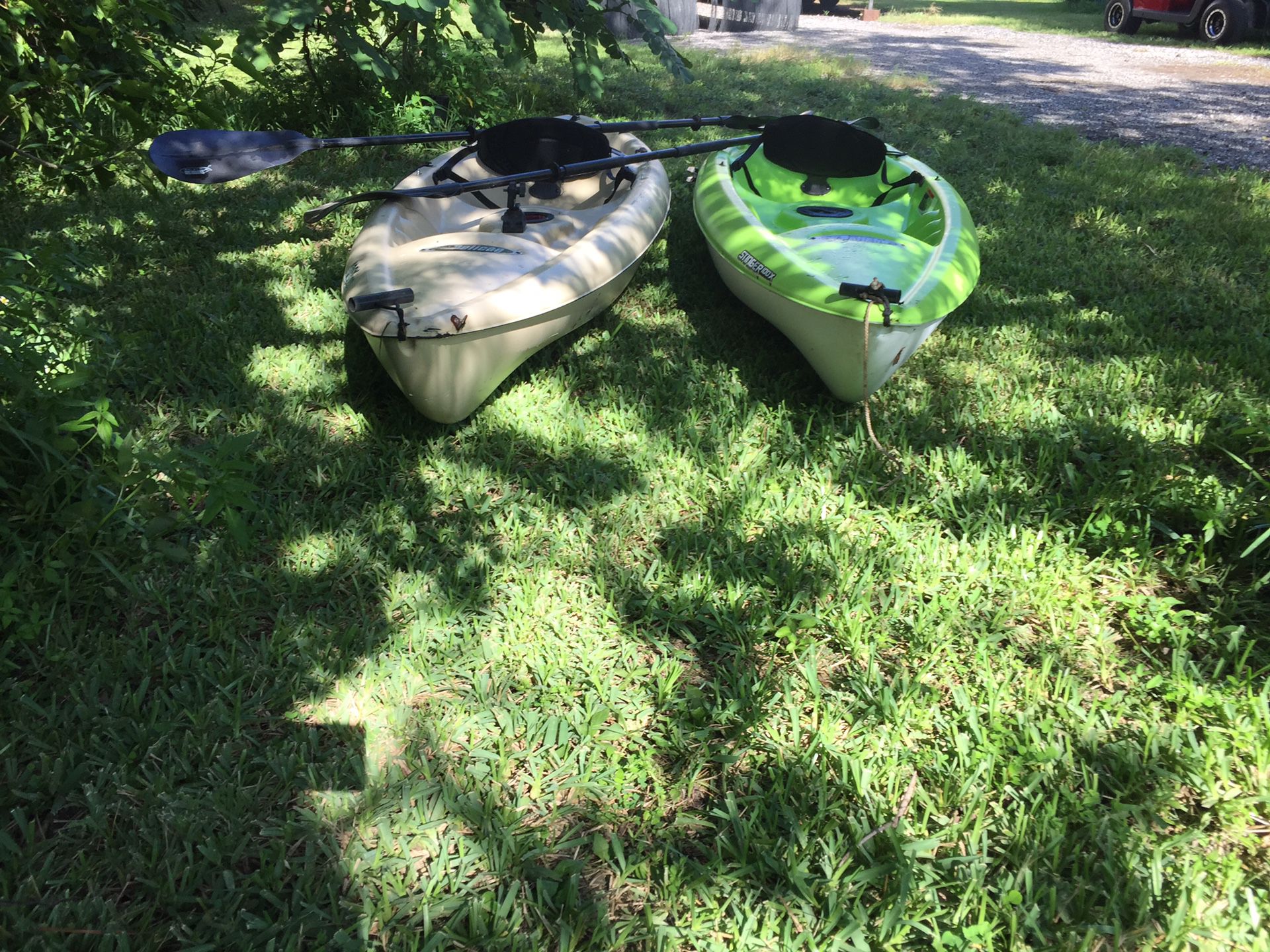 Two .Kayaks