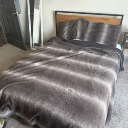 Bed Frame And Mattress 