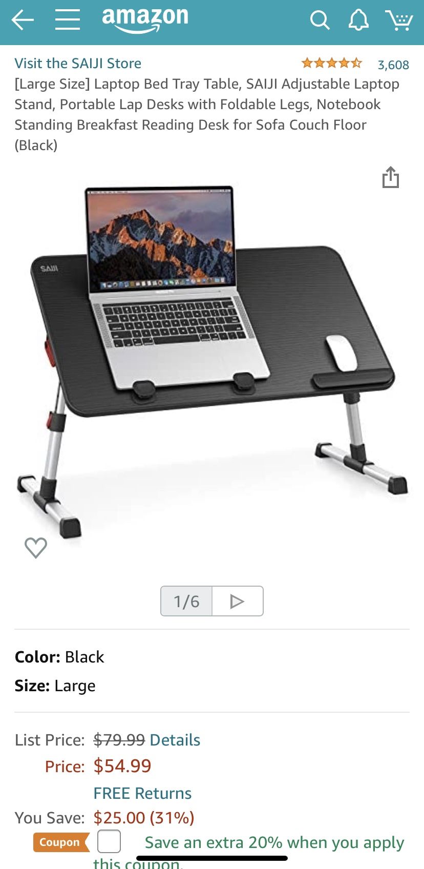 Laptop Portable Desk