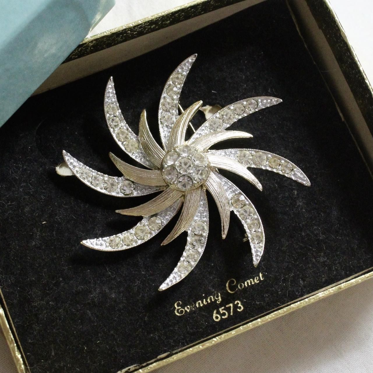 Vintage Sarah Vintage 1960s Coventry Evening Comet Brooch 6573