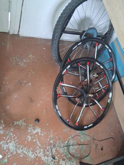 Motorized bicycle , a hundred c c two stroke engine