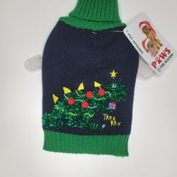XS - Tree Rex - Puppy Sweater 