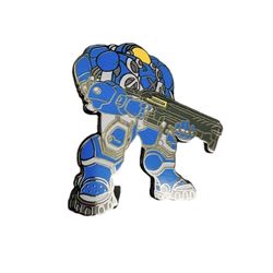 Blizzard Blizzcon 2016 Series 3 Collectible Pin - Color Starcraft Marine Raynor
