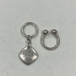 Tiffany & Co Sterling Keychains