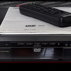 Sony DVP-C660 CD/DVD/ CD Video player w/remote and manual