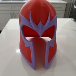Magneto 3d Printed Helmet Wearable. 