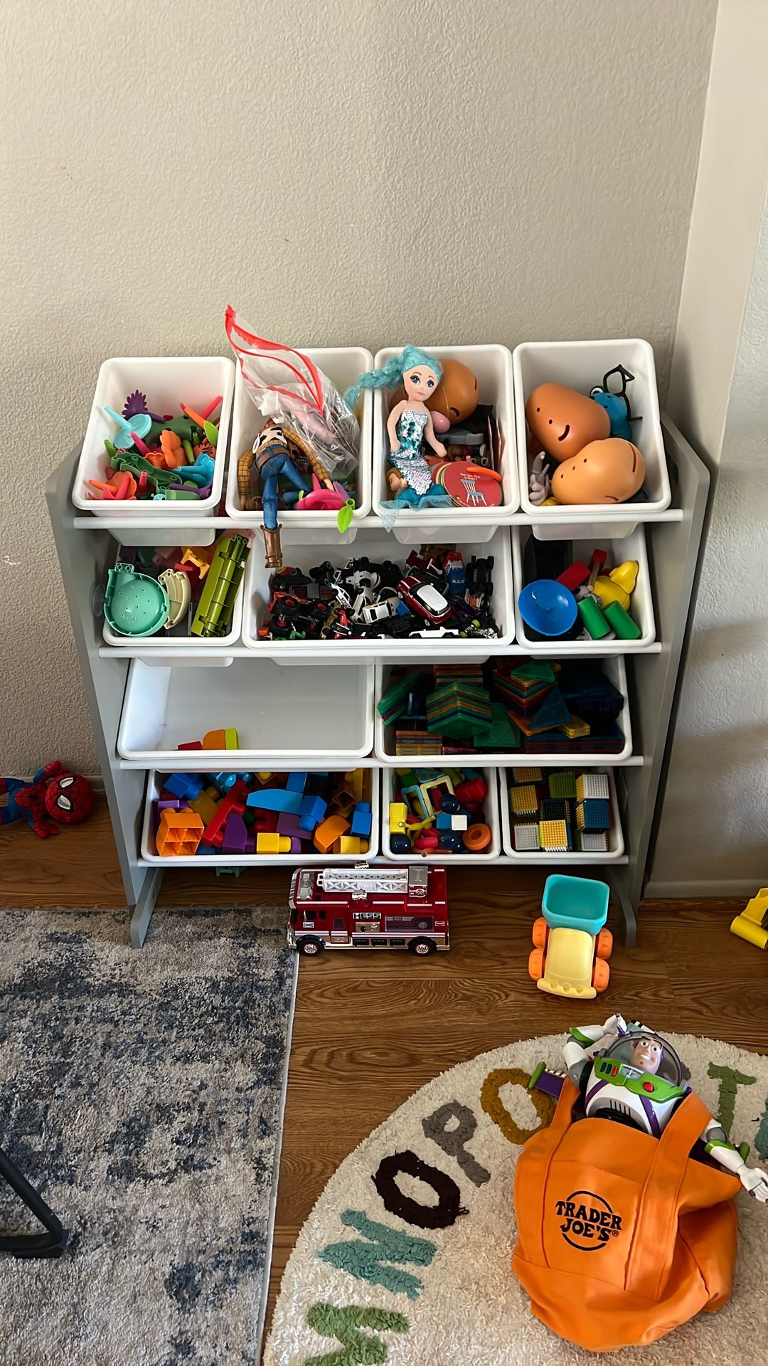 Toy Bin Organizer