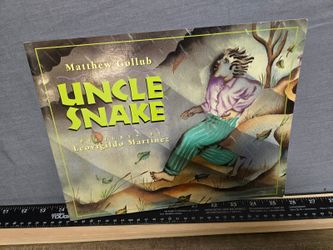 Uncle Snake by Matthew Gollub softcover book