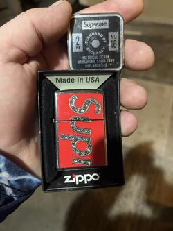 Supreme, lighter and tape measure