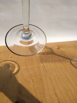 Beautiful Glass With A Diamond Center Dynamic. 