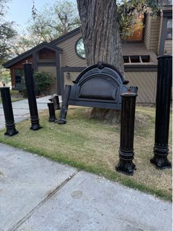 Gorgeous solid wood set (missing door is here)
