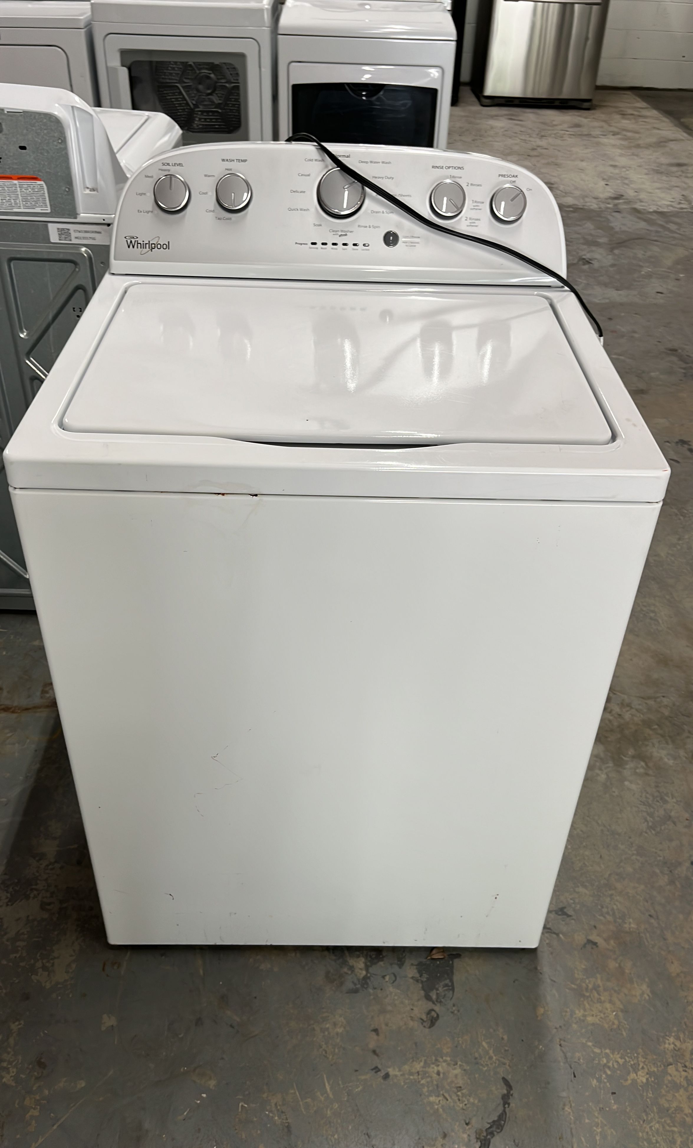 Whirlpool Washer Electric Top load Top Load Washer Very Quiet