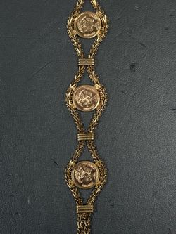 Coin bracelet