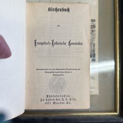 Antique 1877 Book