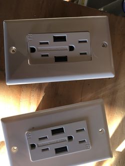 15A Outlets with Dual USB Charging Ports