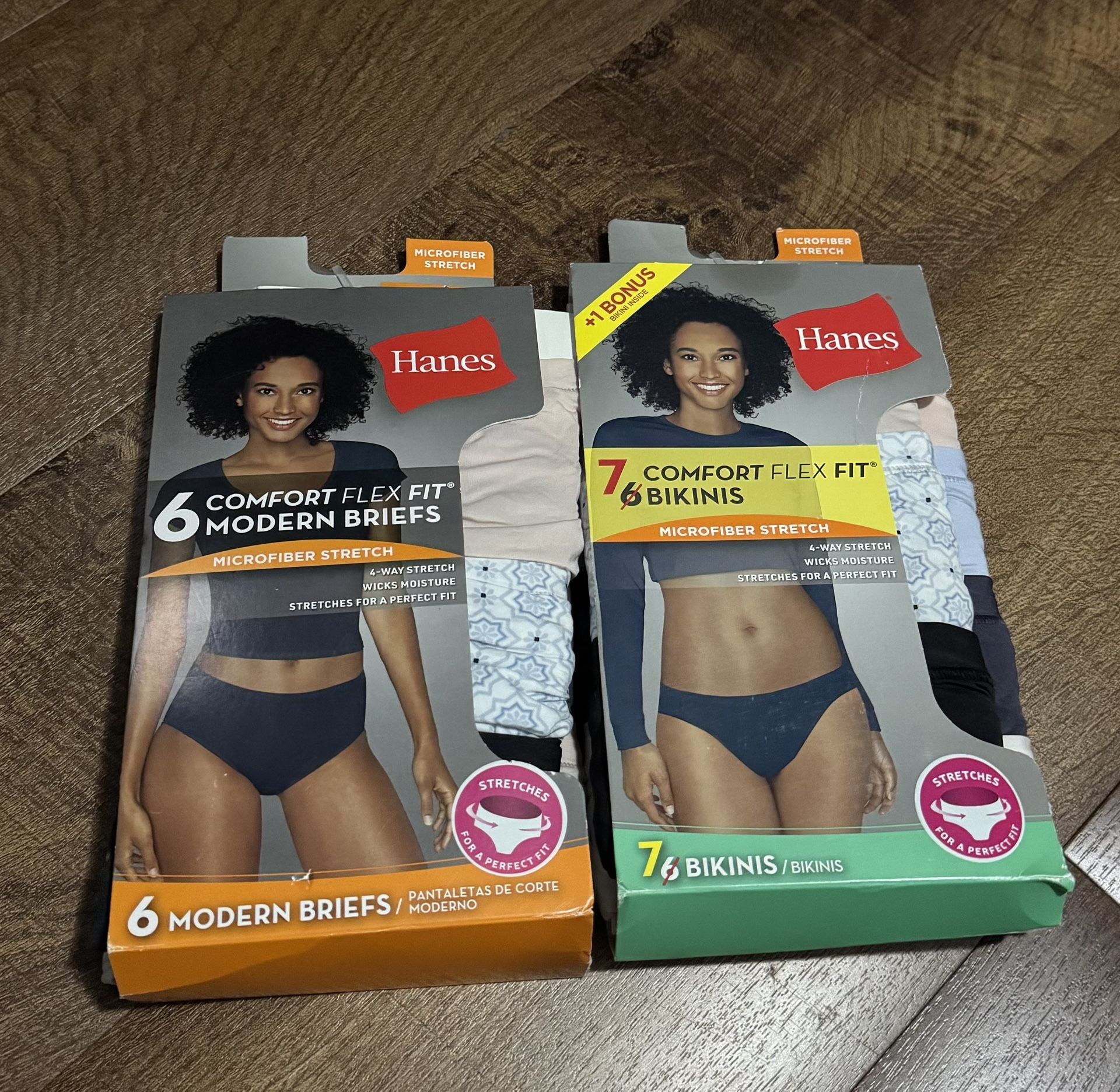 Hanes Comfort Flex Fit Bikinis/ Modern briefs