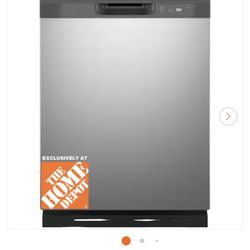NEW GE Stainless Steel Dishwasher – 60 dBA – Sealed Box
