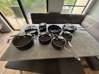 All-Clad Hard-Anodized Nonstick Cookware Set