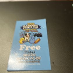 Maricopa county fair admission and unlimited ride tickets