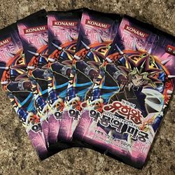 Yugioh - Labyrinth of Nightmare - Lot Of 5 Booster Packs Korean LON
