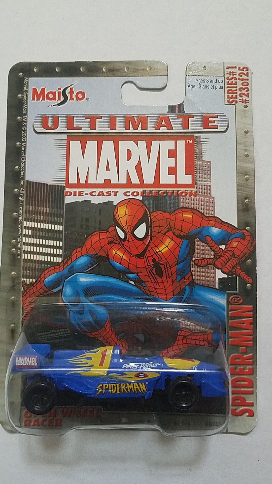 Maisto ULTIMATE MARVEL SPIDERMAN SERIES 1 # 23 OPEN WHEEL RACER HAVE MANY MORE