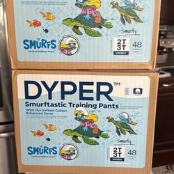 Dyper training pants 2T-3T /3T-4T $13/each
