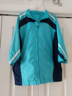 Ladies light nylon wind breaker