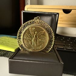 22K Gold Centenario with 14K Bezel