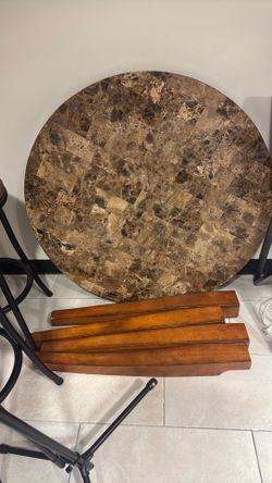 Mable top high table