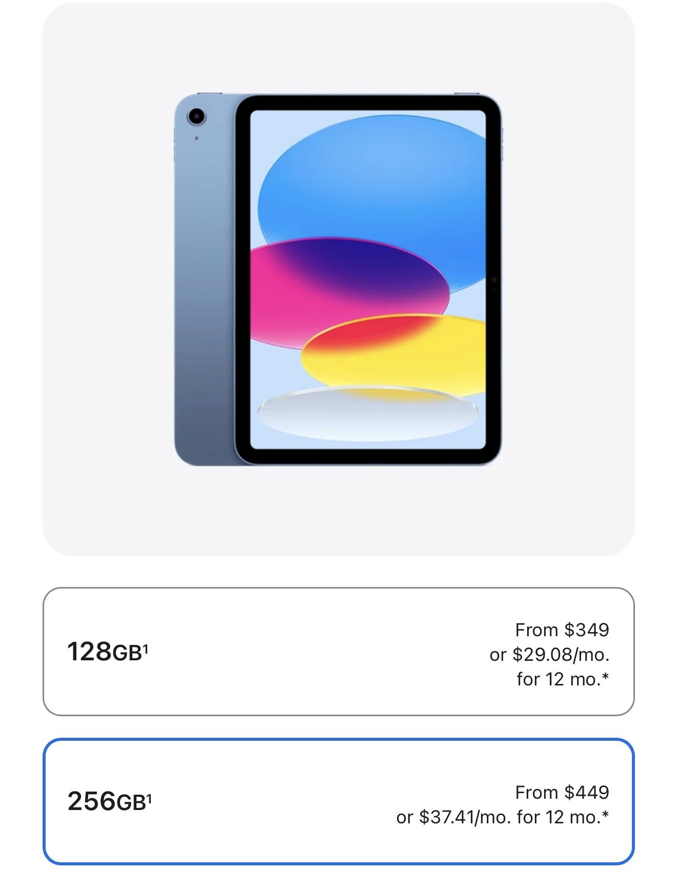 New iPad 11 A16 WIFI