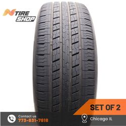 Set of 2 Used  9/32    235/55R19  105T  Hankook   Kinergy AS X ev AO +