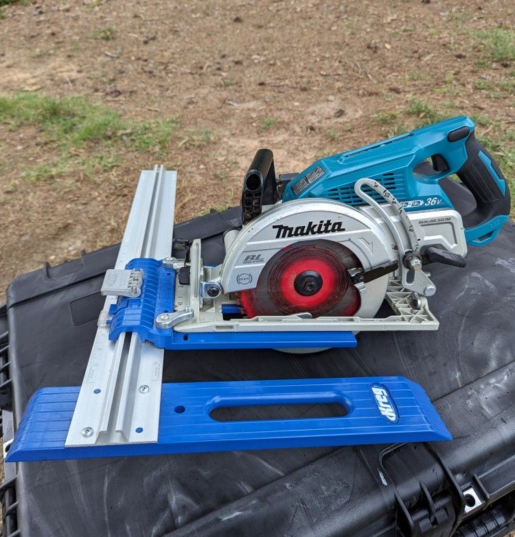Makita 18V X2 LXT Lithium-Ion (36V) Brushless Cordless Rear Handle 7-1/4 in. Circular Saw