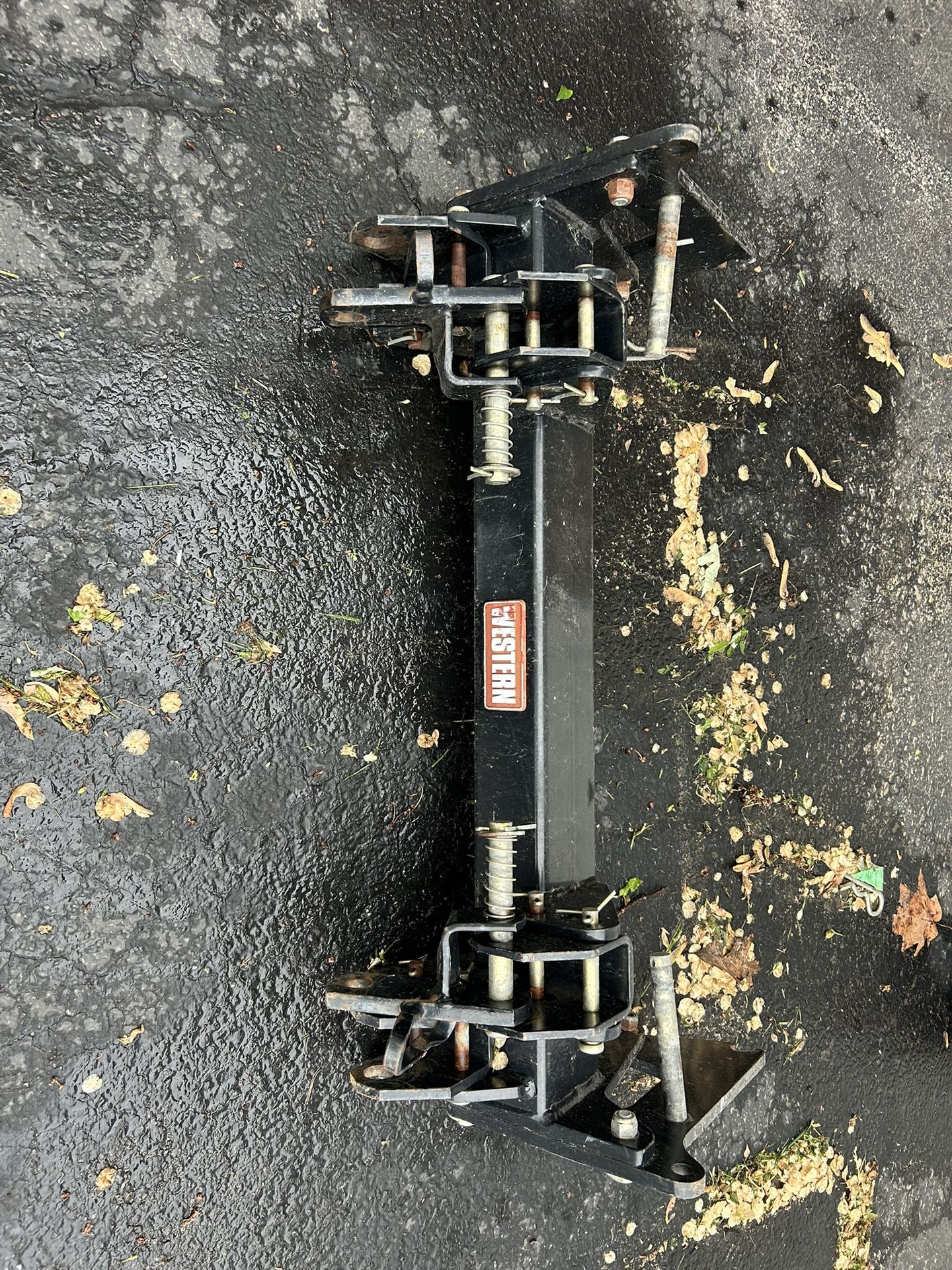 Unmount Snow Plow Mount
