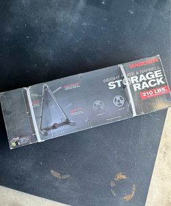 Weider Plate Storage Rack