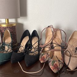4 Pairs Of Shoes Nine West