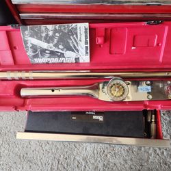 Snap-on 3/4" Torque Wrench 600ft Lbs